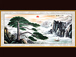 黄山迎客松