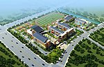 学校鸟瞰效果图