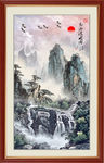 国画 高山流水