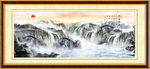 国画山水