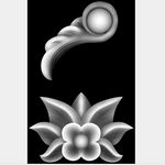 浮雕灰度图