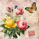 欧美花卉装饰画