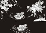 花鸟 鸳鸯 牡丹 成双