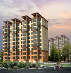 小高层效果图 车库