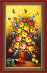 花卉油画