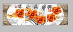 餐厅无框画