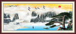 国画山水风景