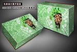 茶礼品包装展开图