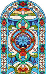 教堂玻璃 蒂凡尼 彩绘