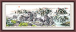 国画山水装饰画