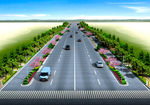 高速路效果图