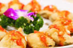 鱼香茄饼 鱼香 茄饼 