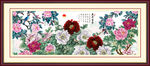 牡丹花装饰画
