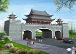 门楼牌坊