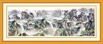 山水国画装饰画