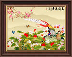 鸟语花香图
