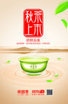 秋茶上市海报