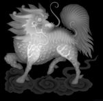 麒麟灰度图