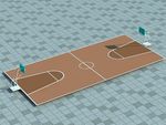 篮球场3D模型