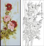 花开富贵竹报平安