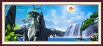 山水风景画