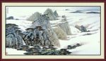 山水国画 山水油画