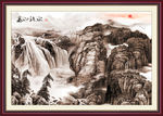 国画山水