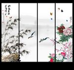 国画竹子