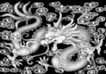龙灰度图