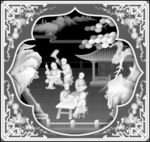 百子灰度图