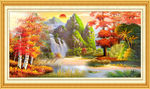 山水油画