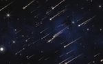 唯美浪漫高清流星雨星空闪耀背景