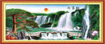 巨幅山水画