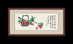 国画荔枝