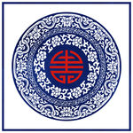 中国风古典青花纹