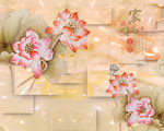 3D玉雕荷花
