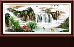 山水画 山水风景