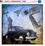 复古装饰画图片