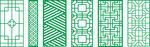 边框雕花