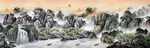 山水画 山水风景
