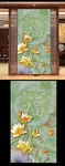 玉雕玄关壁画图片下载