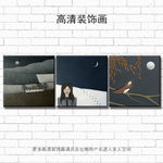 无框画