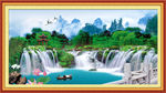 客厅山水画
