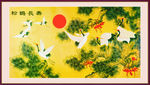 仙鹤画