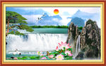 山水画 山水风景