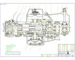 摩托发动机CAD装配图