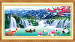 山水国画