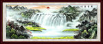 山水画 山水风景