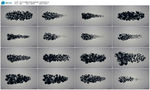 音乐圆圈粒子3D球体led视频