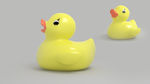 3D黄鸭模型